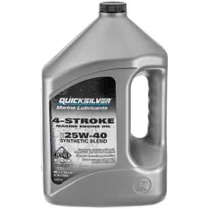 Quicksilver 4T Syntetisk motorolje 25W-40 3,8 liter