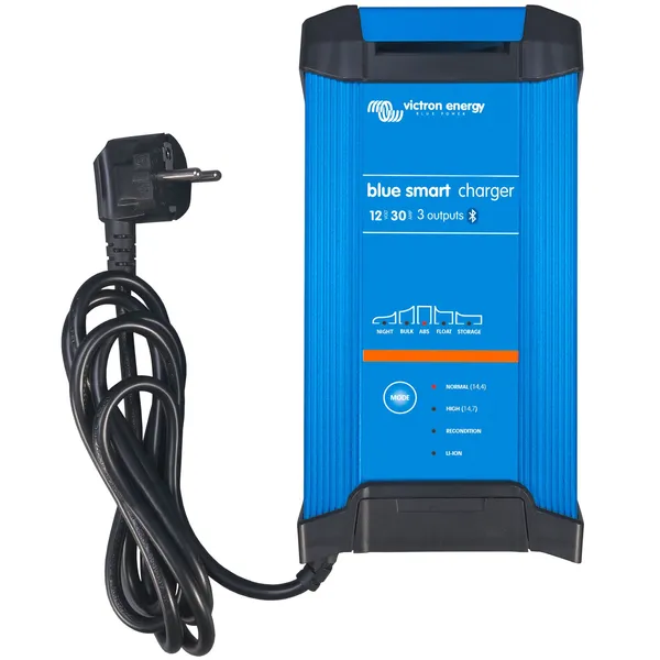 Victron Energy Blue Smart IP22 30A batterilader med 3 kanaler