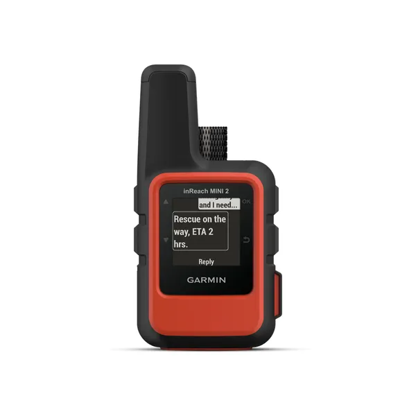 Garmin inReach Mini 2 satelittkommunikasjon rød