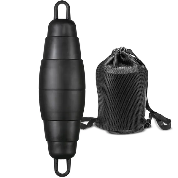 POP Fender sort, sammenleggbar fender, 62 cm