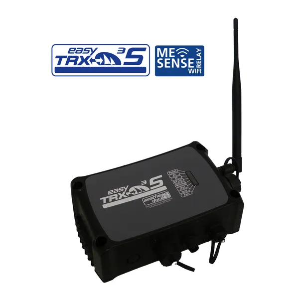 Weatherdock easyTRX3-S AIS SOTDMA sender/mottaker m/Me Sense båtovervåking og Wi-Fi