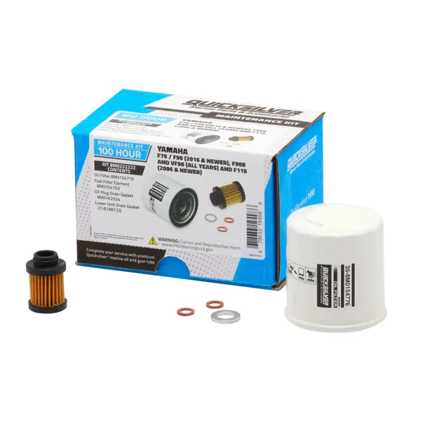 Quicksilver Yamaha 100 timer servicekit F75/F90/F115, VF90