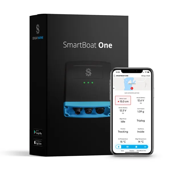 Sensar Marine Båtmonitor og lensevakt