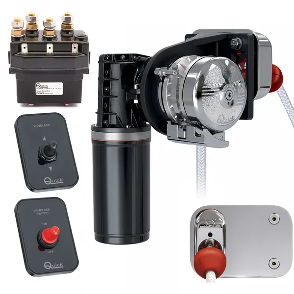 Quick Balder BL2RP Y600W ankervinsjpakke frittfall for tau