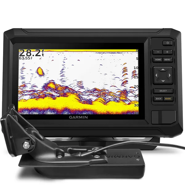 Garmin Echomap UHD2 72cv 7" kartplotter med ekkolodd, inkl. hekksvinger